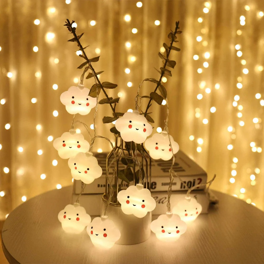 Cute Cloud - Fairy Lights - Night Light - Baby Nursery – Decoration