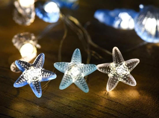 Star fish fairy lights
